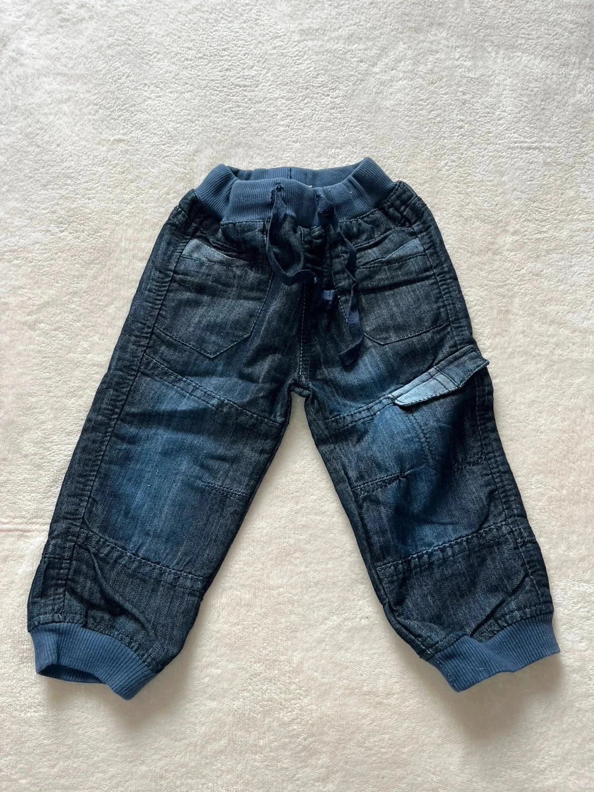 Lot van 3 baby jeans 12 maanden trendy look ✊♥ – photo 5